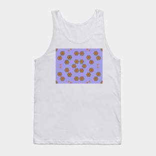 Symmetric flower Mandala Tank Top